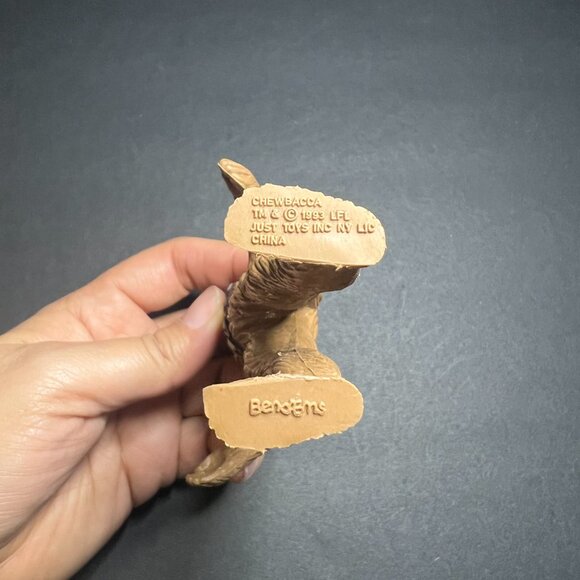 Vintage 1993 Lot of 10 LFL Star Wars Bendems Chewbacca, Han Solo, Luke, Ackbar - Picture 10 of 10